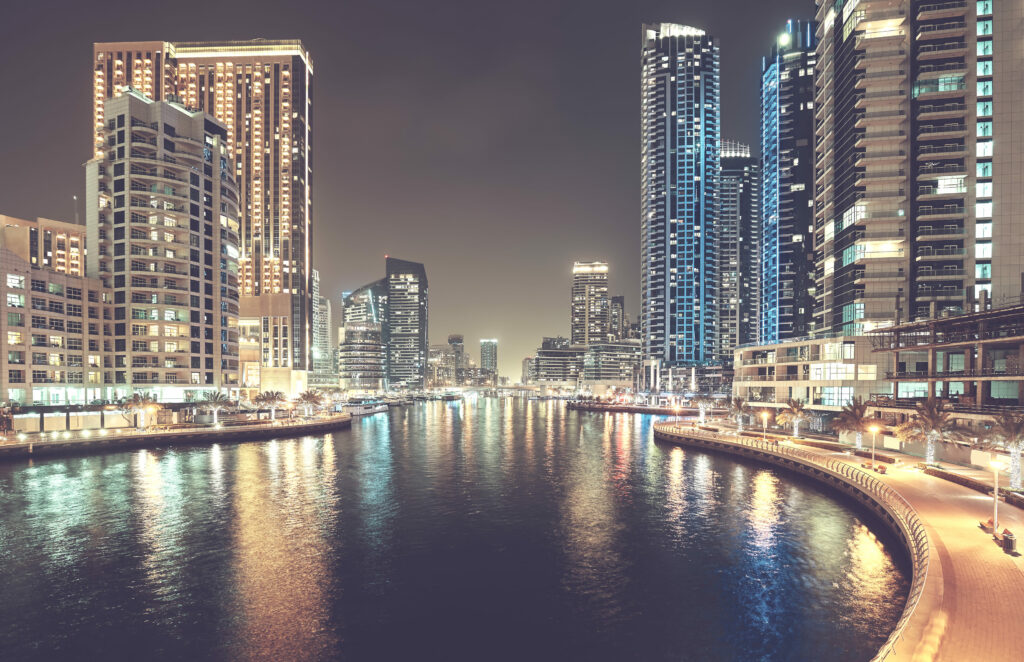 dubai marina at night united arab emirates 2022 02 01 23 42 15 utc 1